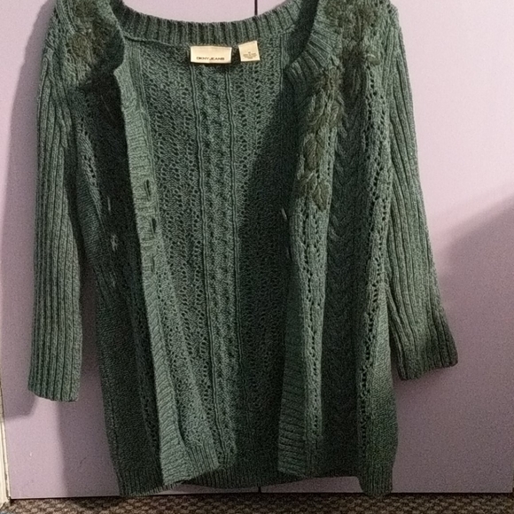 DKNY cardigan 💚 - Picture 6 of 8